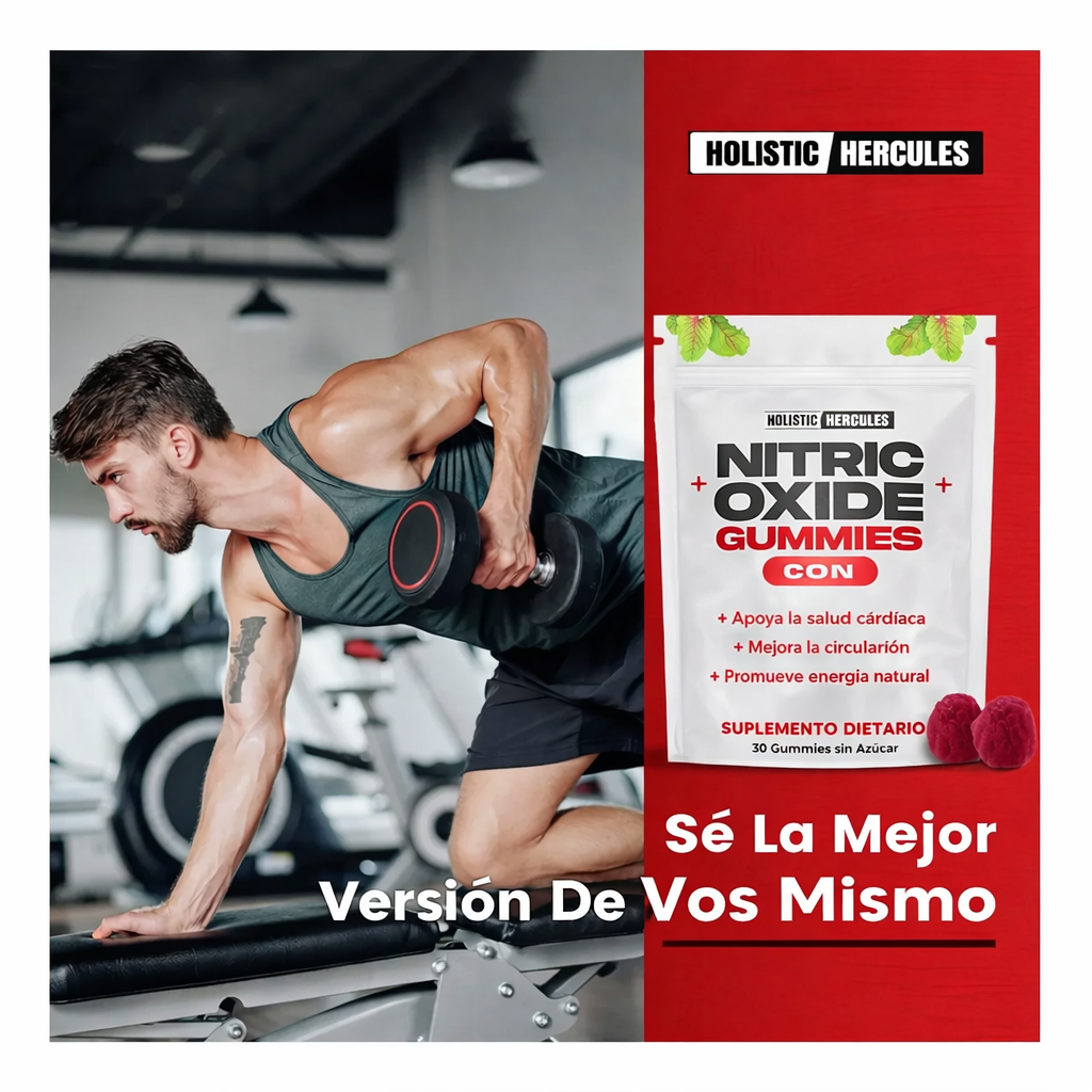 Gomitas de Óxido Nítrico con Huanarpo para más Energía y Rendimiento