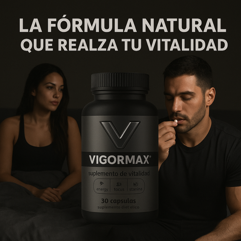 VigorMax – vitalidad, rendimiento y salud masculina.