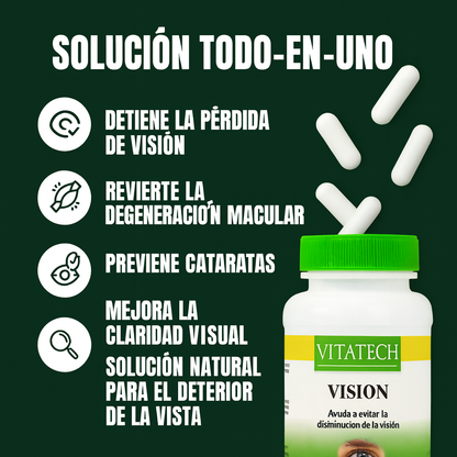 Vitatech Vision 14 en 1 | Protegé tu vista del cansancio y la sequedad
