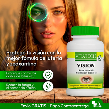 Vitatech Vision 14 en 1 | Protegé tu vista del cansancio y la sequedad