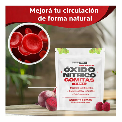 Gomitas de Óxido Nítrico con Huanarpo para más Energía y Rendimiento